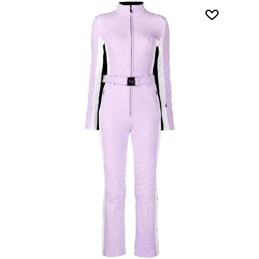 Bogner - Side strip performance jumpsuit - Lilac purple